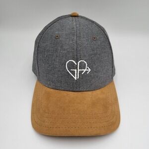 Pukka Hat Women Strap Back GA Heart Arrow Resort Cap Black & Brown One Size